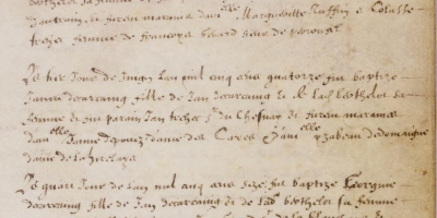 Liste des propriétaires successifs du manuscrit (Ms 1277) jusqu'à la fin du XVIIIe siècle.
